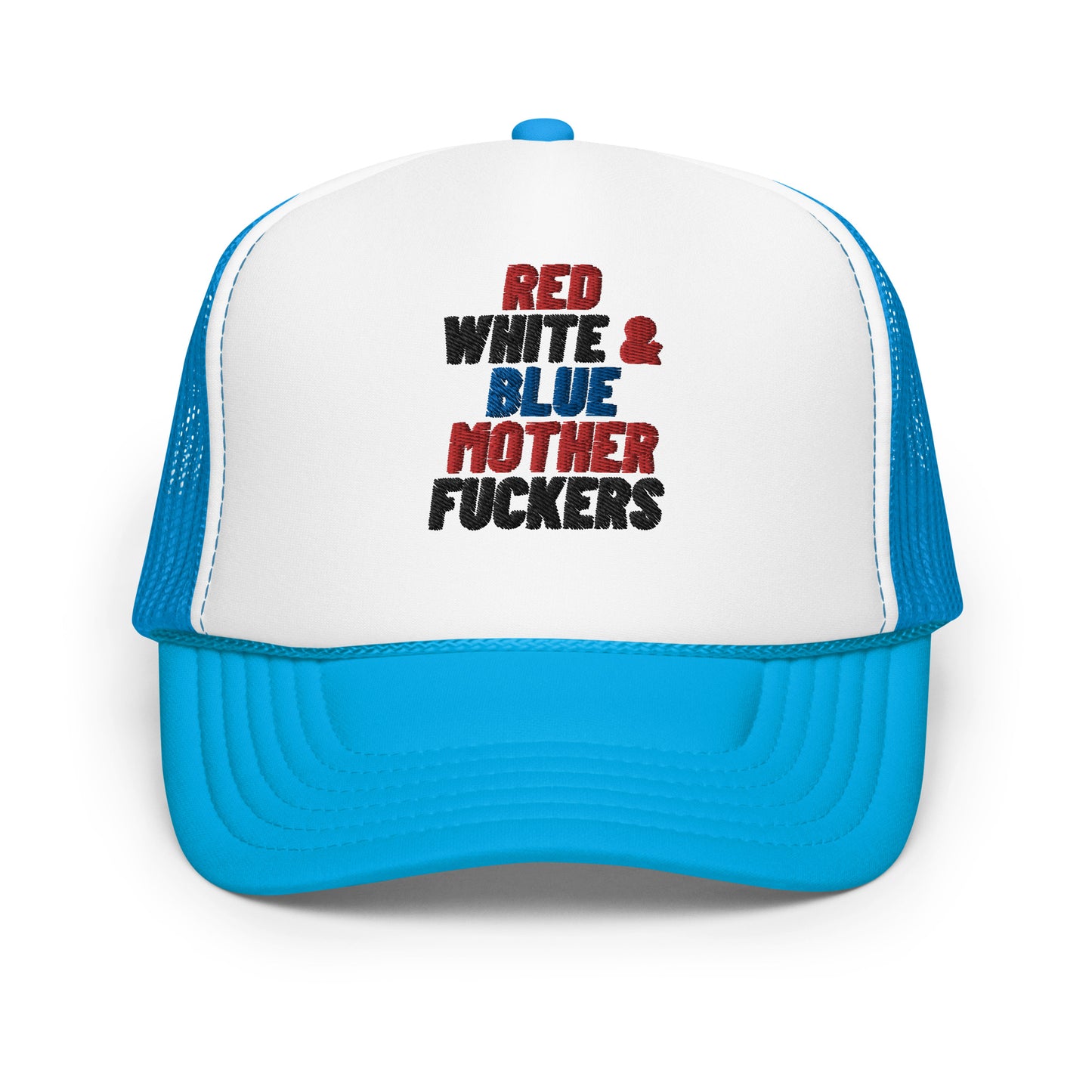 Red White & Blue trucker hat