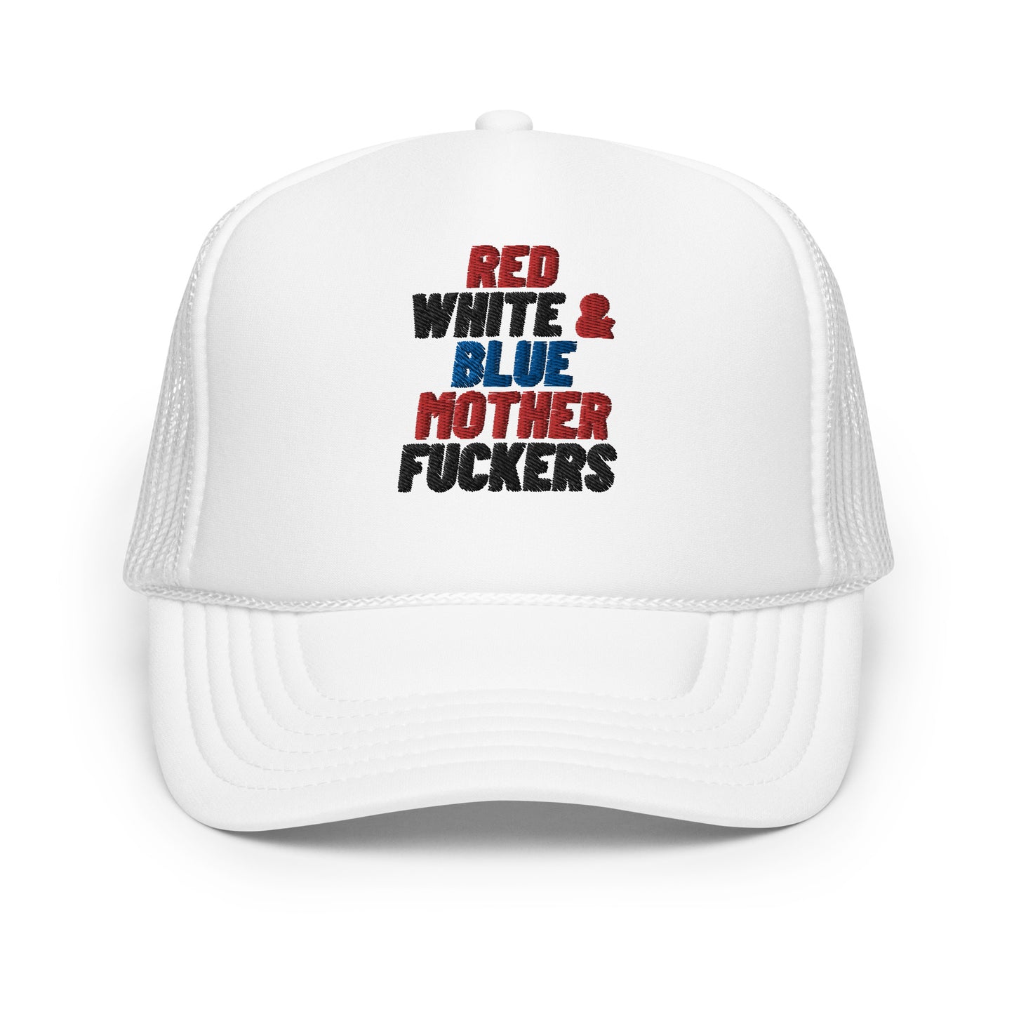 Red White & Blue trucker hat