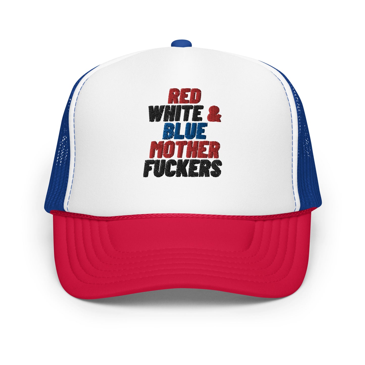 Red White & Blue trucker hat