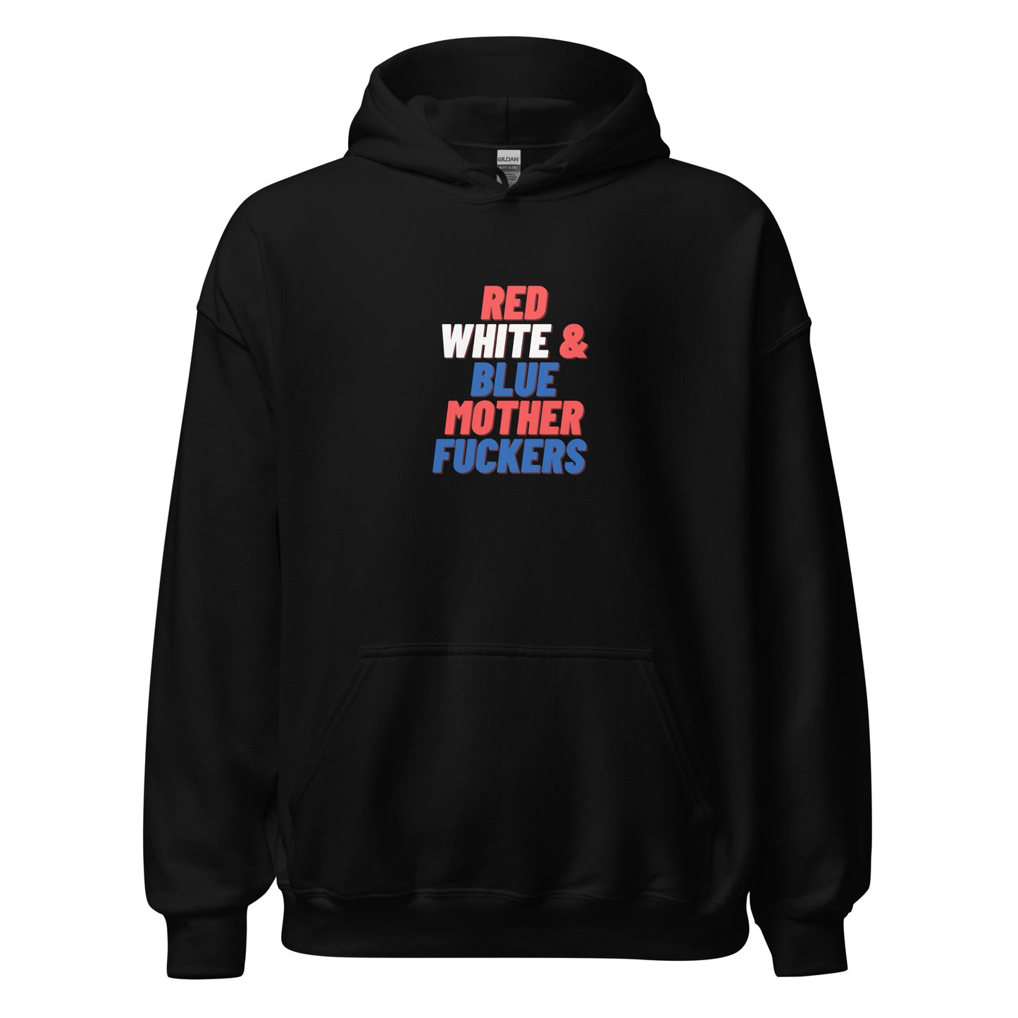 Red White & Blue Unisex Hoodie