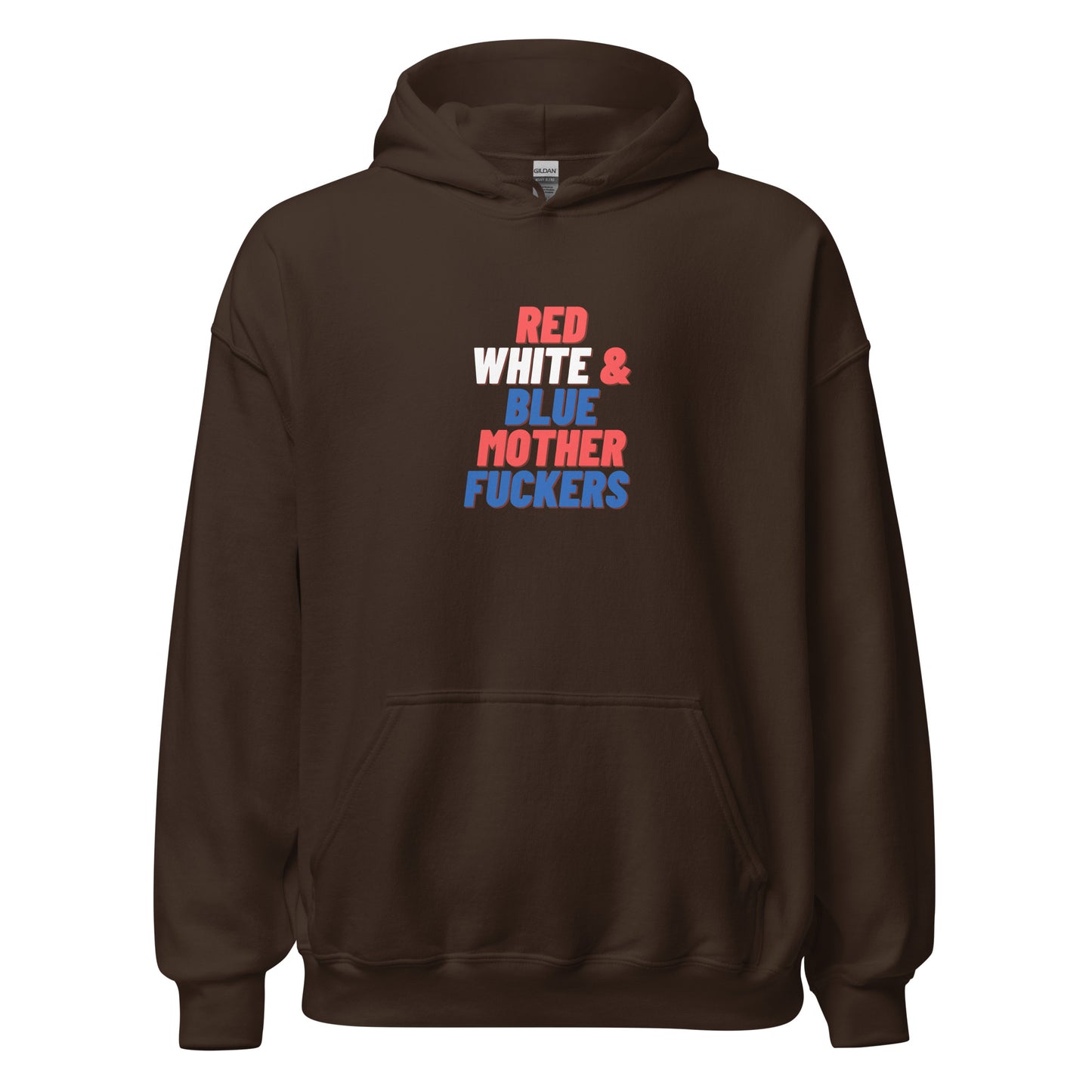 Red White & Blue Unisex Hoodie
