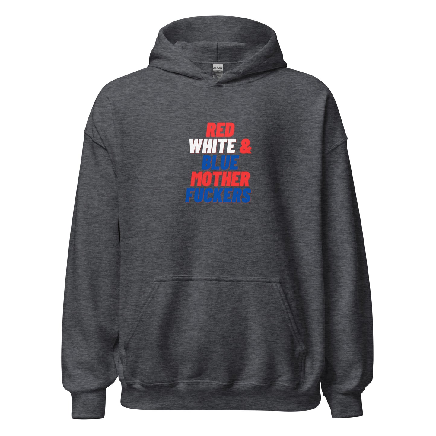 Red White & Blue Unisex Hoodie