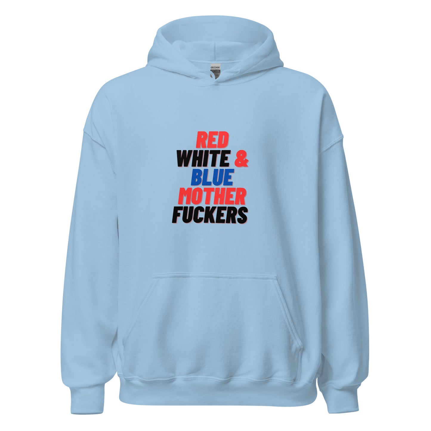 Red White & Blue Unisex Hoodie