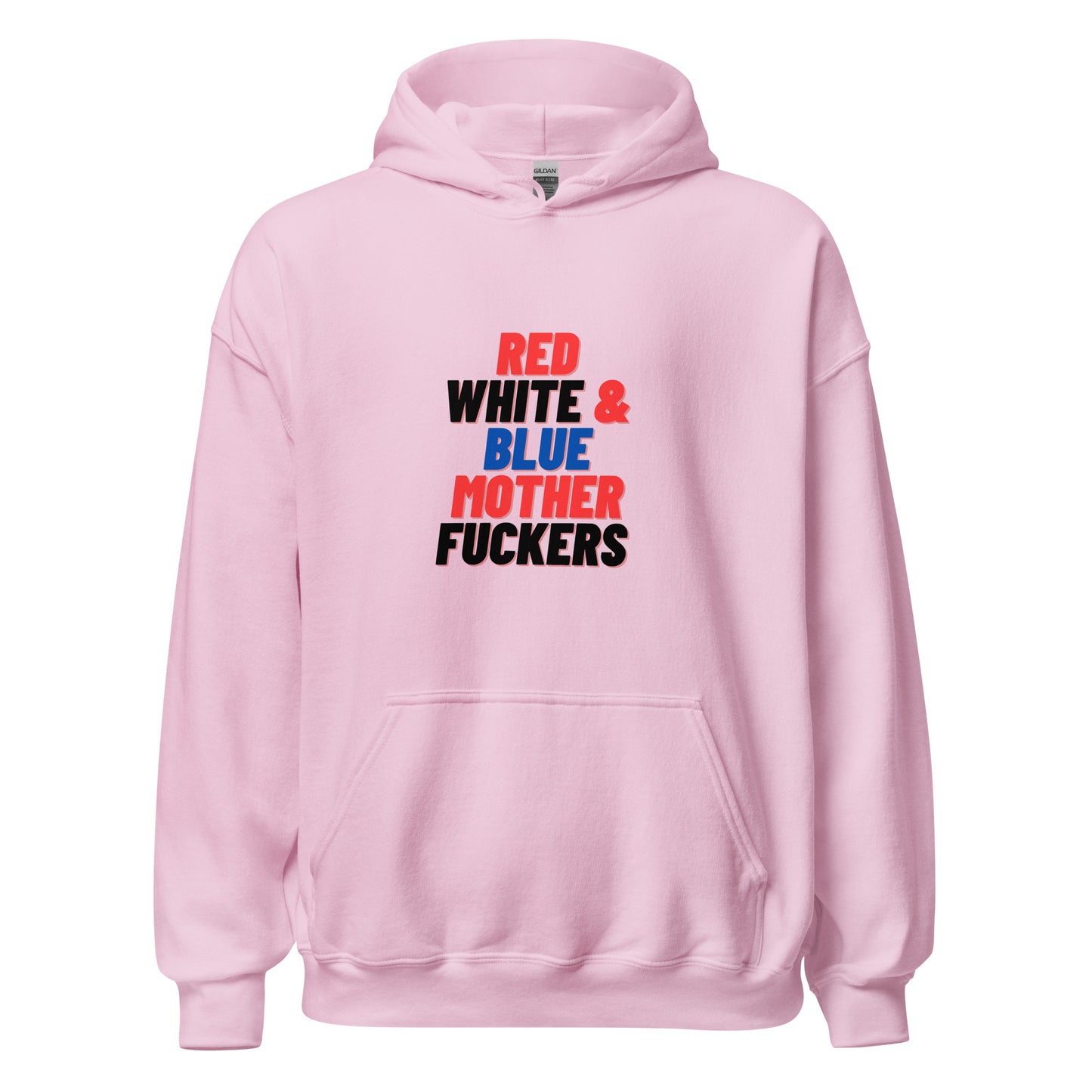 Red White & Blue Unisex Hoodie