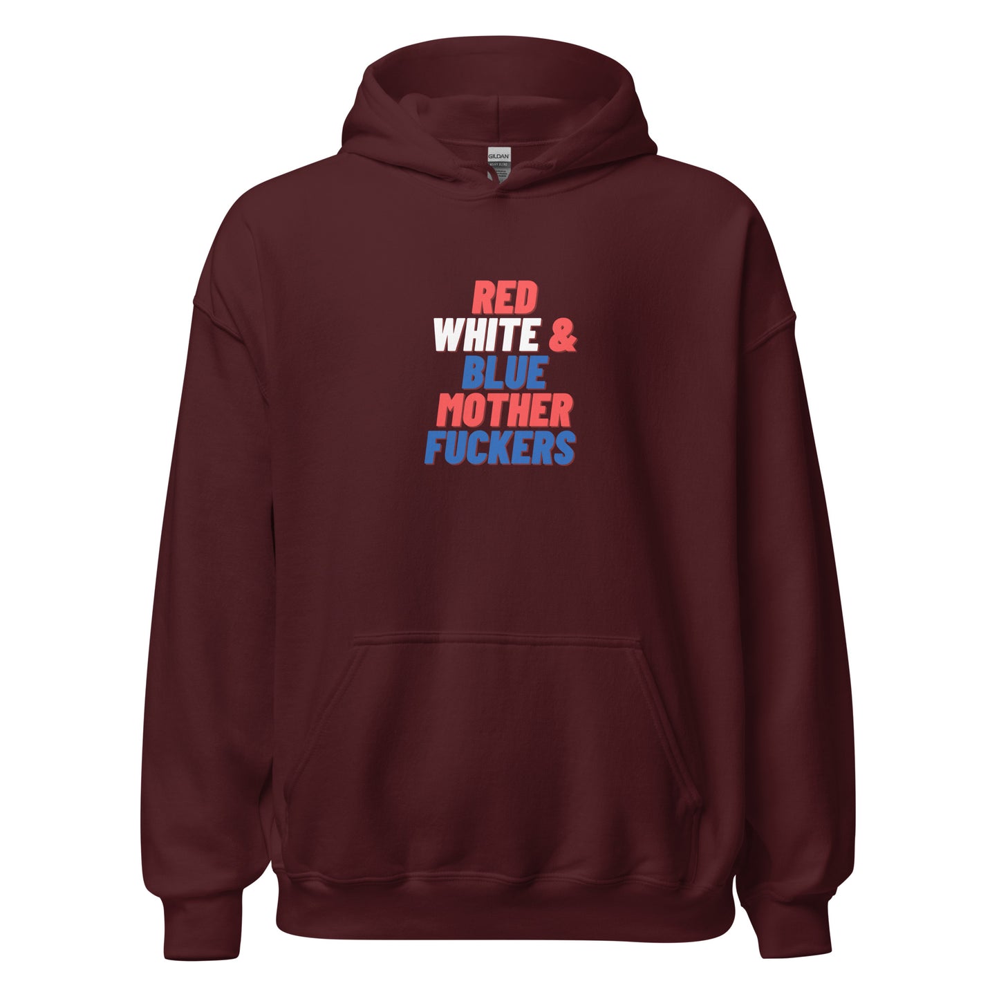 Red White & Blue Unisex Hoodie