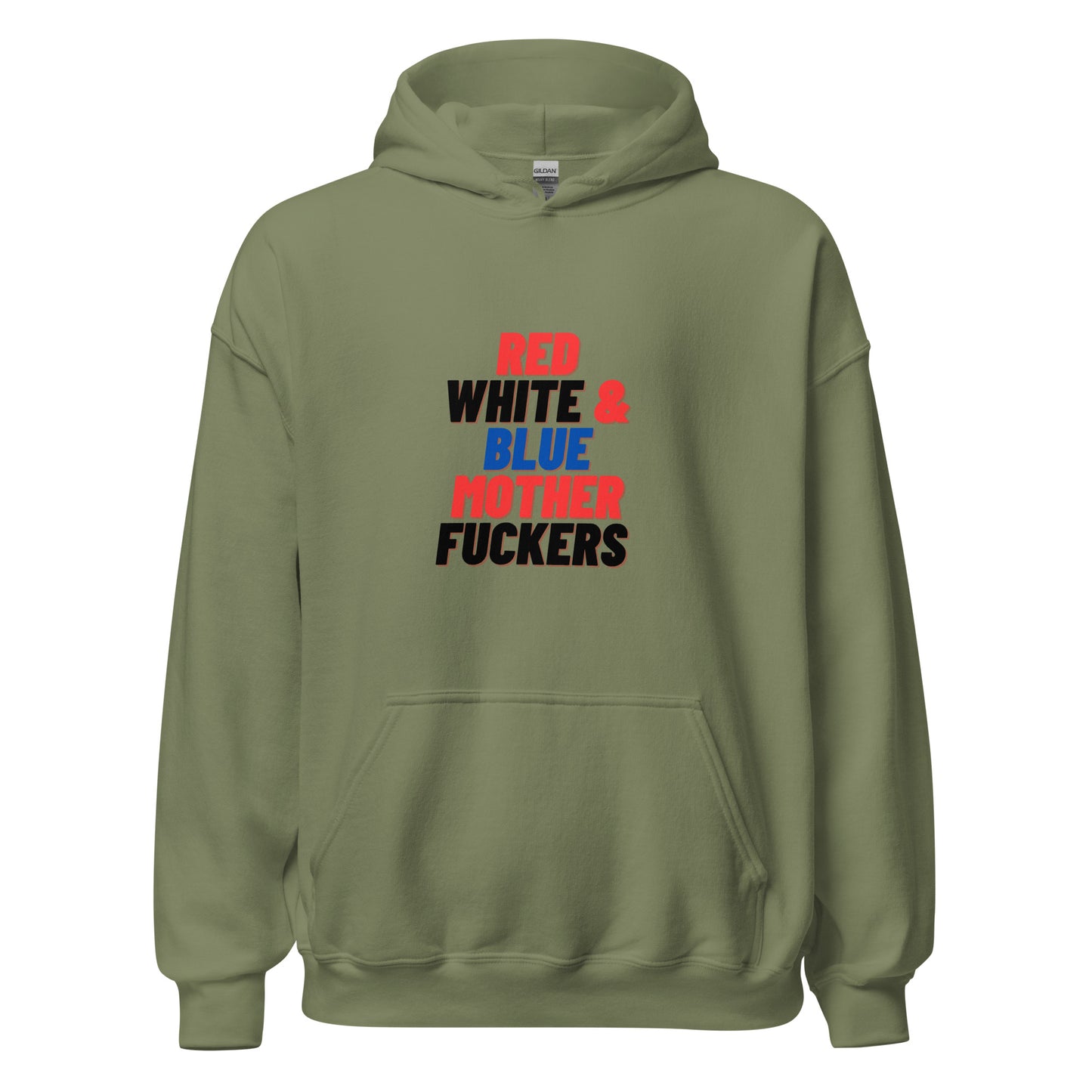 Red White & Blue Unisex Hoodie