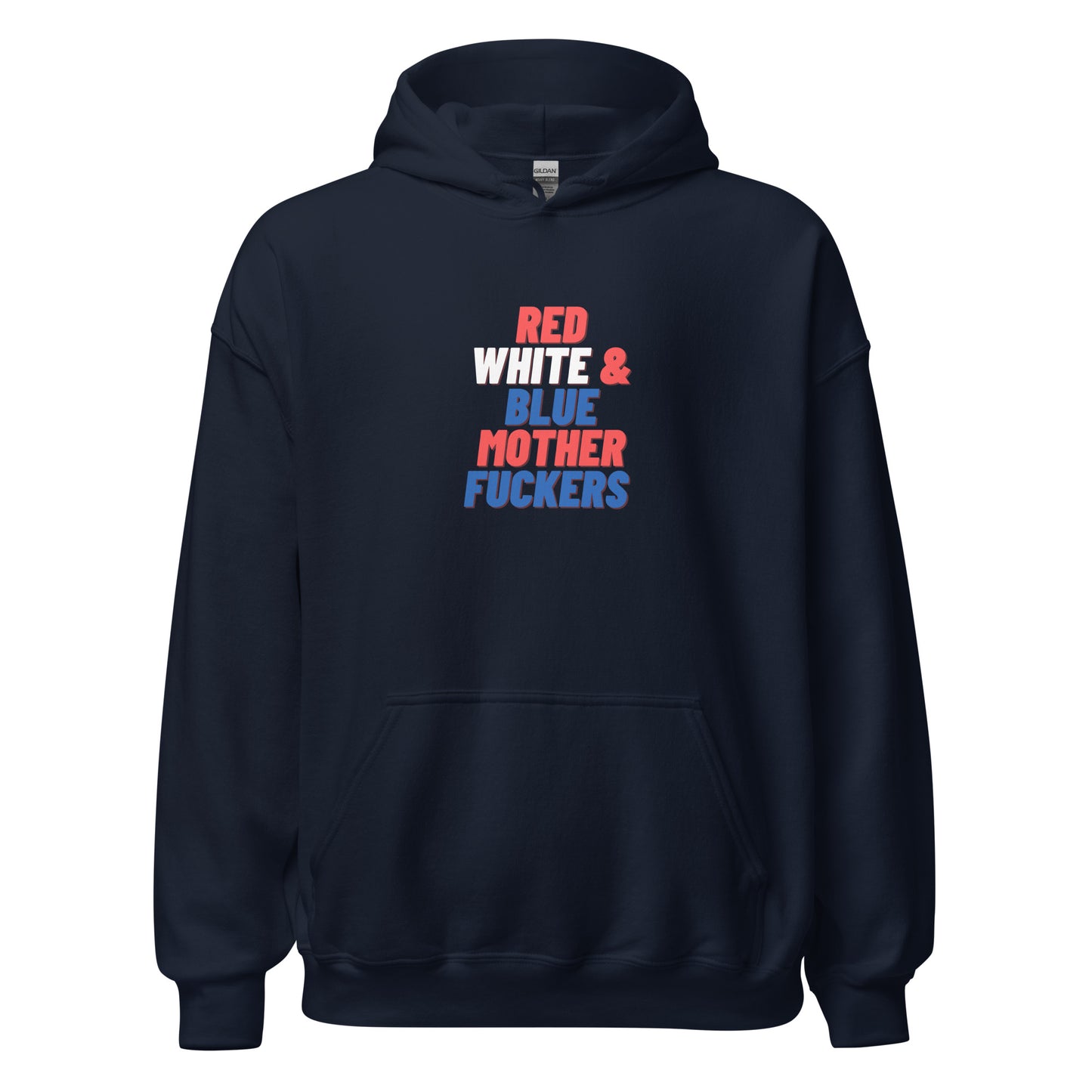 Red White & Blue Unisex Hoodie