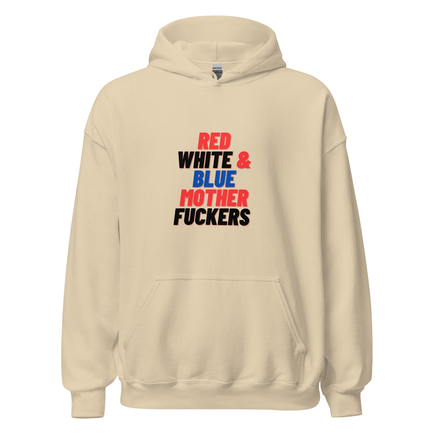 Red White & Blue Unisex Hoodie