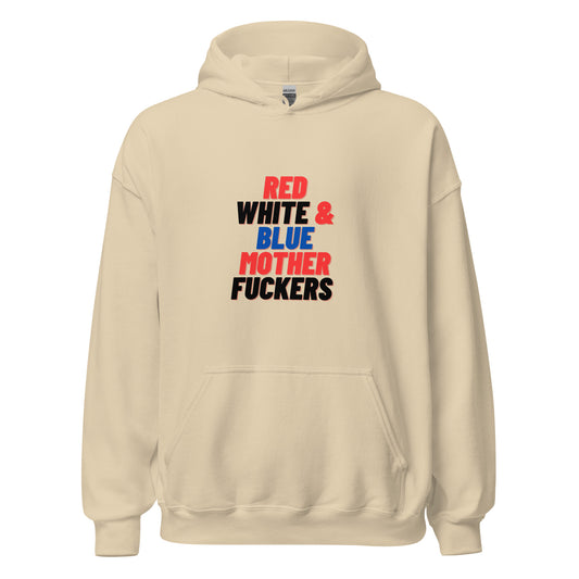 Red White & Blue Unisex Hoodie