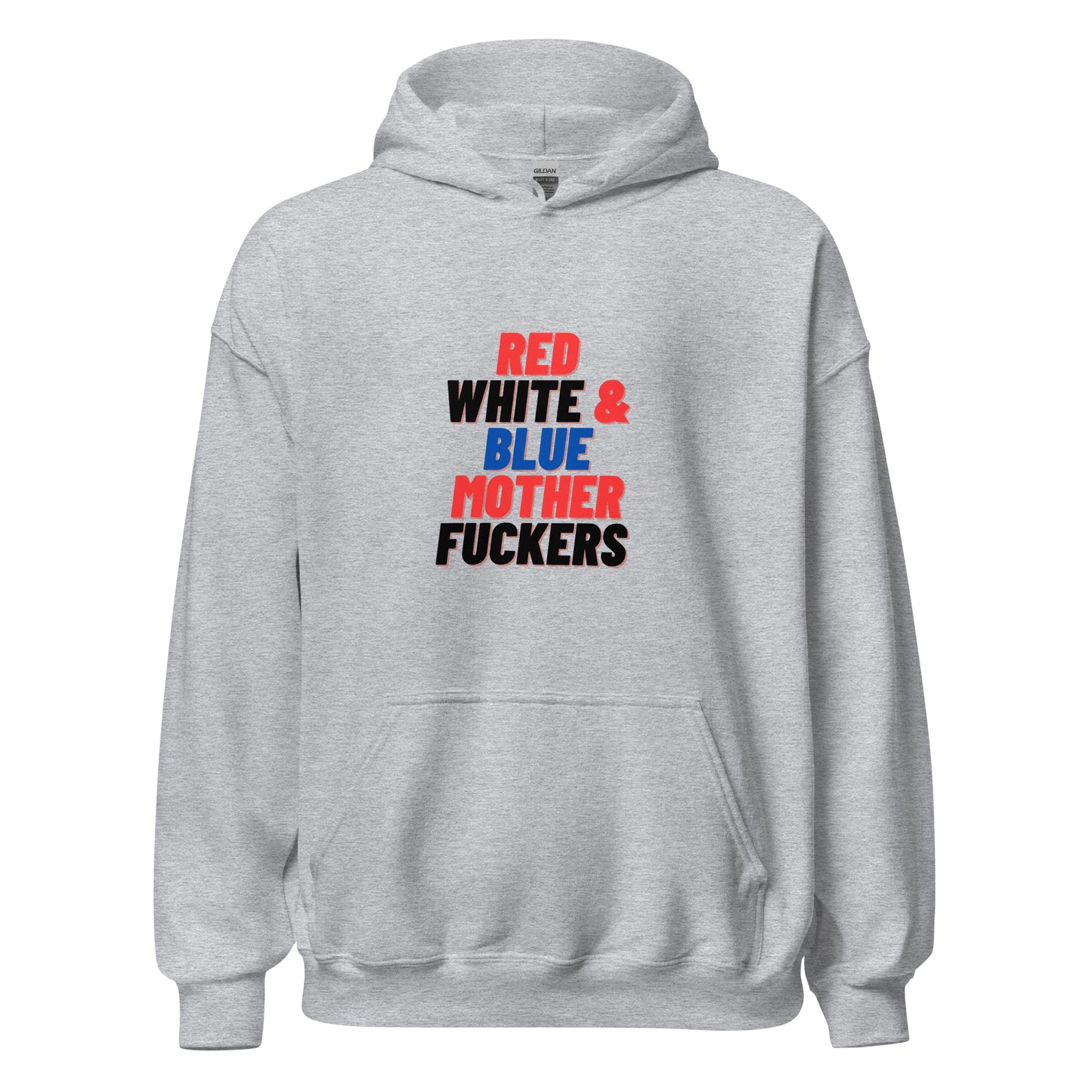Red White & Blue Unisex Hoodie
