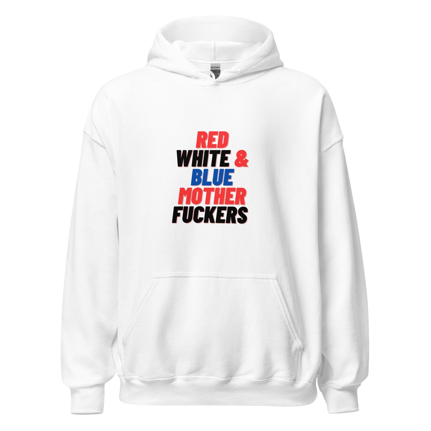 Red White & Blue Unisex Hoodie